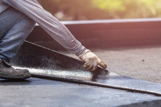 Professional Emergency Waterproofing technician working in Casstown, OH